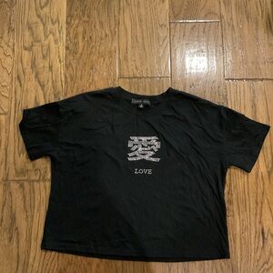 Black Graphic Tee